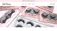 Desktop Screenshot of lashdreams.com